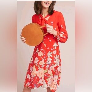 Sale Anthropologie Moulinette Soeurs Silk Dress
